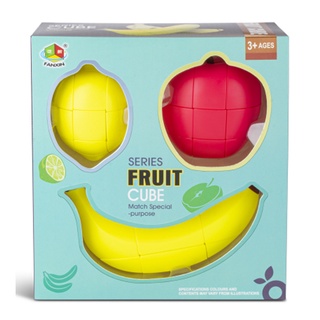 (SIÊU BIẾN THỂ) Rubik biến thể tam giác, hình trụ, hình lục giác, hình táo, hình quả chuối, hình quả chanh