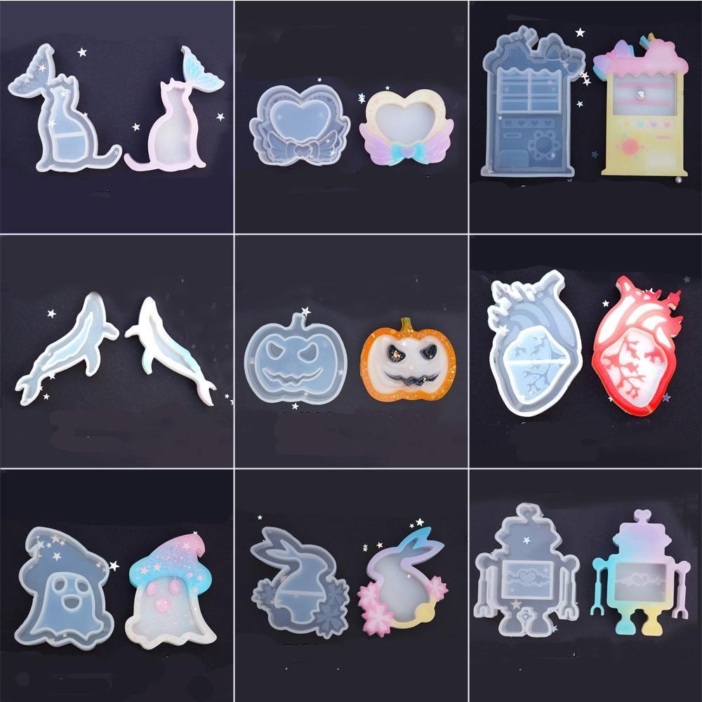 Khuôn Làm Mặt Dây Chuyền Bằng Nhựa Resin|Dụng Cụ Làm Trang Sức Chuyên Dụng