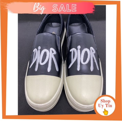 [FREESHIP+QUÀ TẶNG] AMMY - Giày Lười DIOR Cao Cấp - GIÀY Da Lười thời trang Nam SNK -Đế Bệt 2cm-Khử Mùi Hôi-Limited | BigBuy360 - bigbuy360.vn