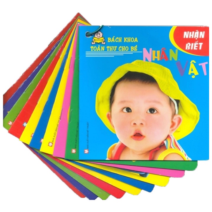 Sách Thiếu Nhi - Bách Khoa Toàn Thư Cho Bé - Nhận Biết (Bộ 10 Cuốn) (Cho Trẻ Từ 0-3 Tuổi)