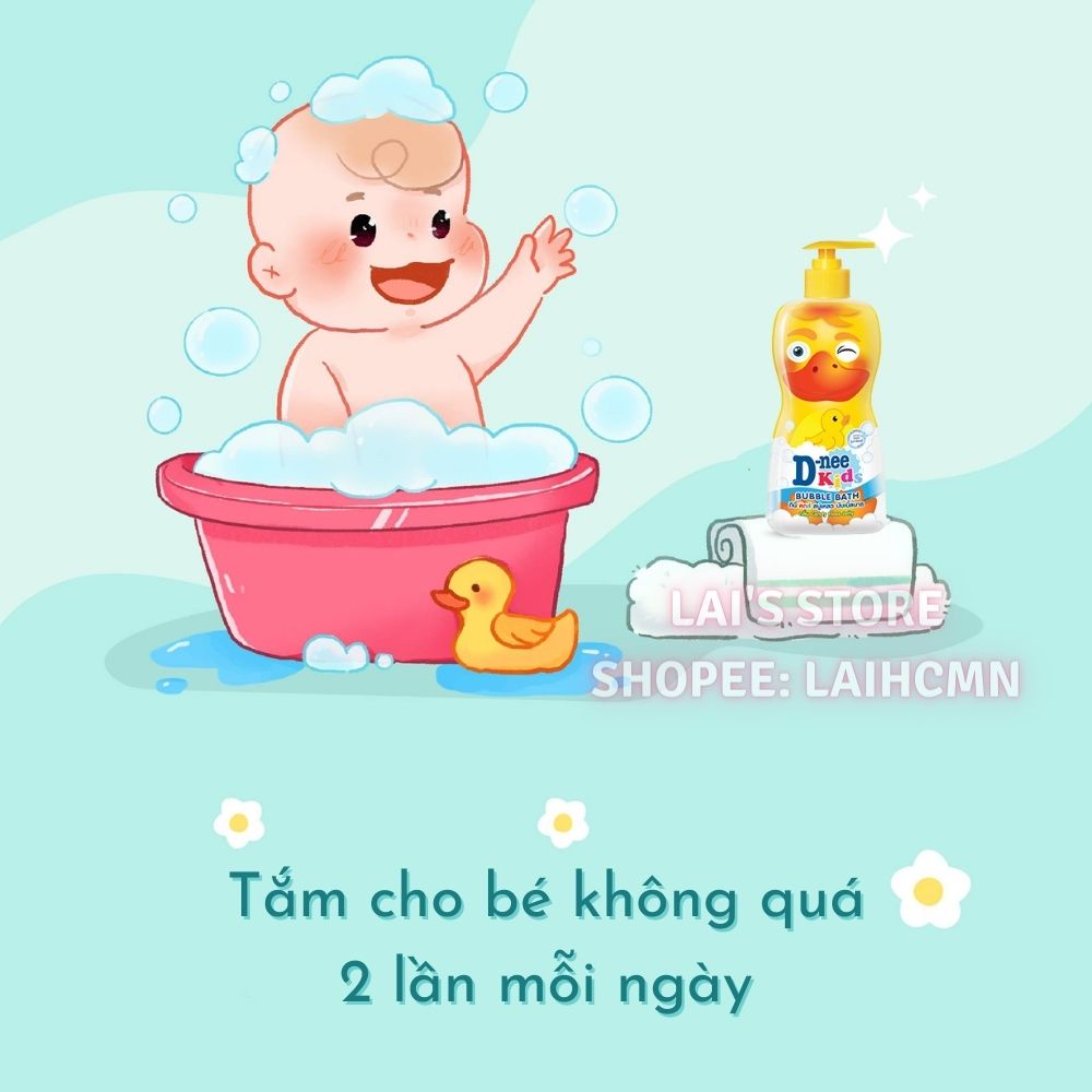 Sữa Tắm Gội Cho Bé Dnee Kid Hình Thú Thái Lan, Thành Phần Tự Nhiên, An Toàn Cho Bé Chính Hãng - LAI'S STORE