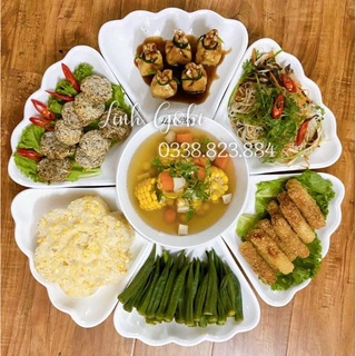 Bát đĩa Bát tràng , bộ bát đĩa cúng gia tiên , bộ hoa mặt trời