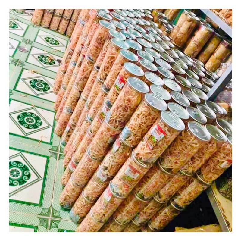 300gr Mực hấp dừa xé sợi, loại 1,hủ pet | BigBuy360 - bigbuy360.vn