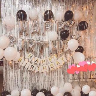 ( đầy đủ như hình ) Sét bóng bay happy birthday