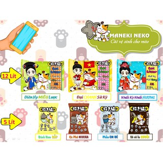 Cát vệ sinh cho mèo - maneki neko