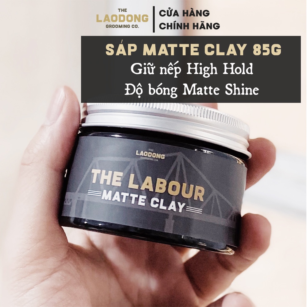 [CHÍNH HÃNG] Sáp vuốt tóc nam The Labour Matte Clay 85g