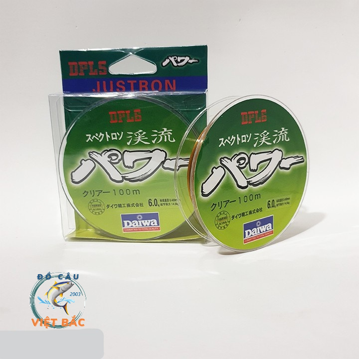 Cước câu cá daiwa 7 màu Đồ Câu Việt Bắc Cước dù siêu bền dài 100m chống xoăn tàng hình giá rẻ