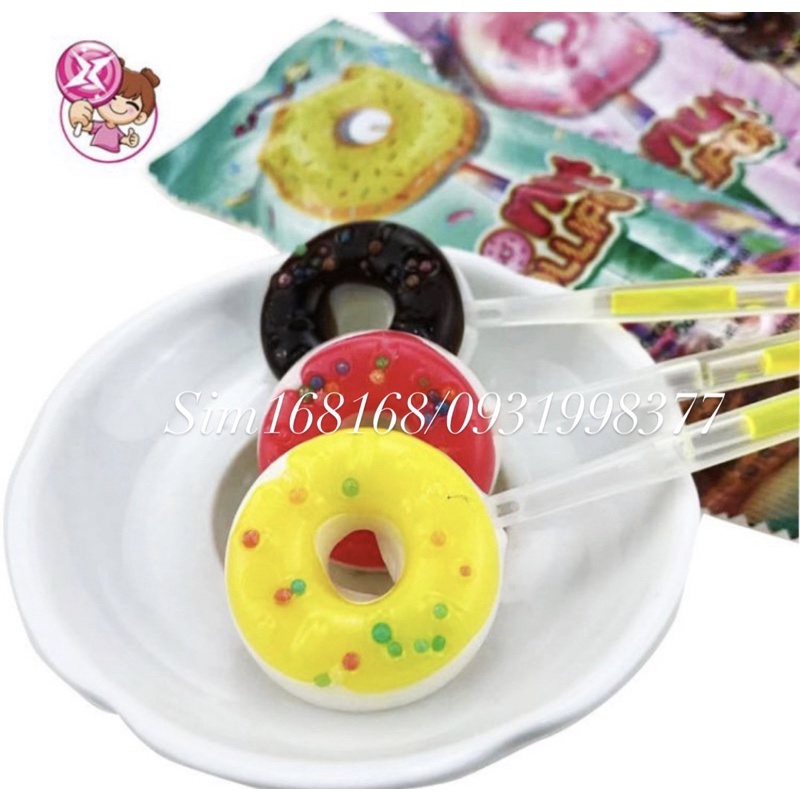 một gói kẹo donut phát sáng