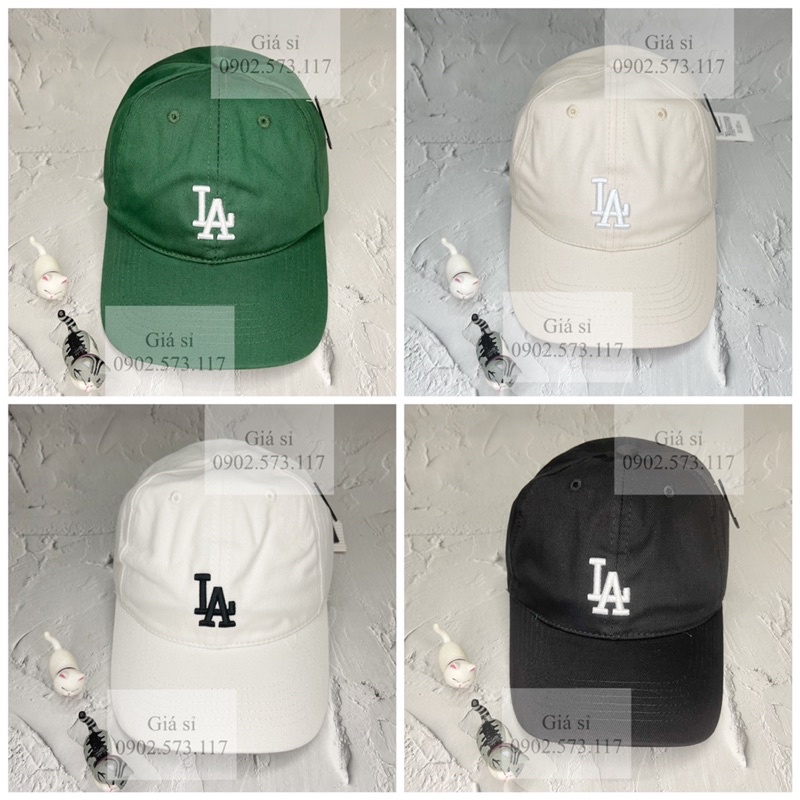 Nón kết lưỡi trai thêu L.a form mềm đơn giản cá tính hottrend thời trang nam nữ full tags