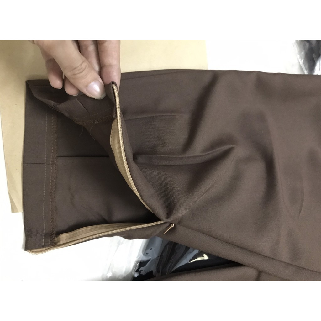 [Video thật] Quần baggy thụng gấu khóa vải Tây cao cấp | BigBuy360 - bigbuy360.vn