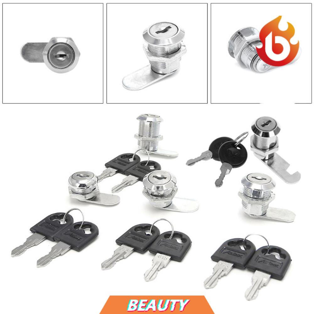 Bộ ổ khóa và chìa khóa 10/16/20/25/30mm bảo vệ hộp thư/tủ kéo trong nhà tiện lợi