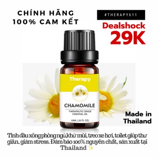 Tinh dầu nguyên chất cúc la mã therapy 10ml