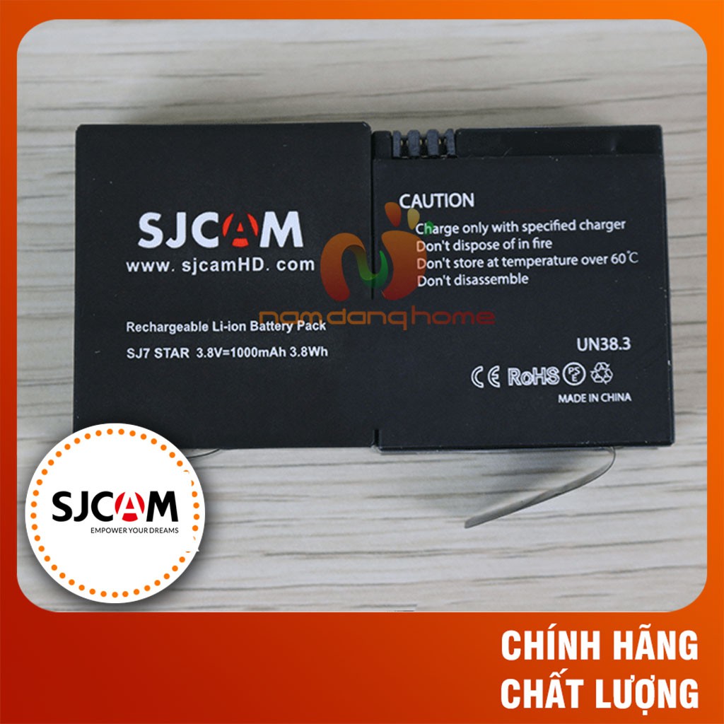 Pin SJCAM SJ7 STAR chính hãng SJCAM