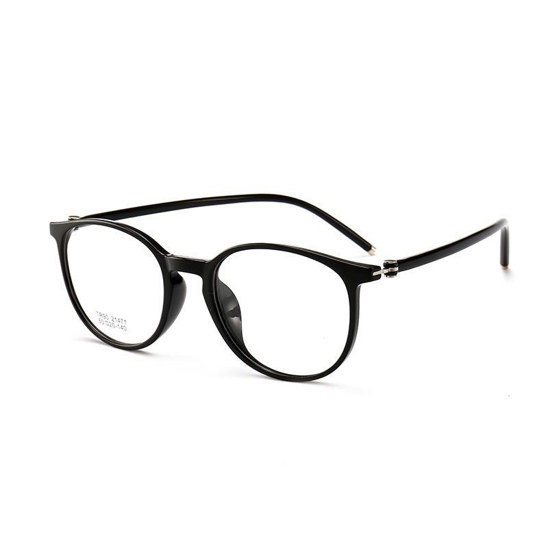 Gọng Kính Cận Nhựa Dẻo Tr90 Form Tròn 21471 (Tặng Hộp Khăn) | BigBuy360 - bigbuy360.vn