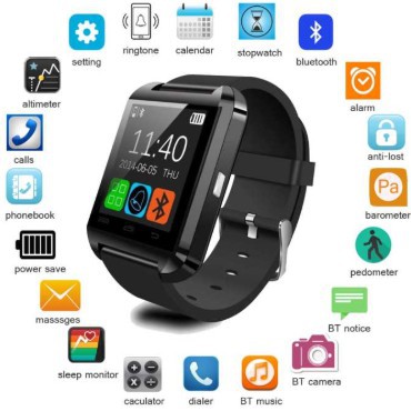 Đồng Hồ Thông Minh Cao Cấp U8 Thế Hệ Mới Kết nối bluetooth với điện thoại thông minh chất lượng nhất