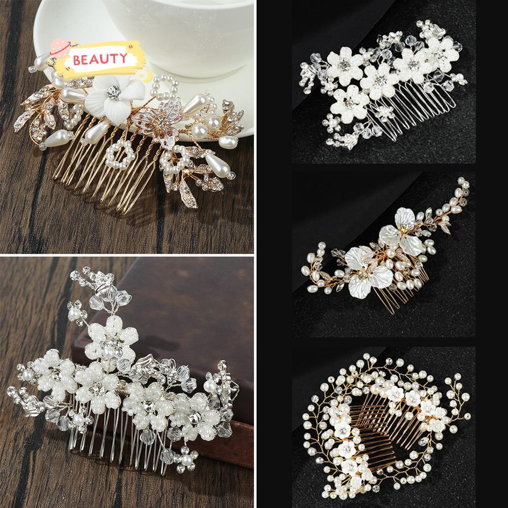 Lược Cài Tóc Cô Dâu Thời Trang|Băng Đô Cài Tóc Cho Nữ