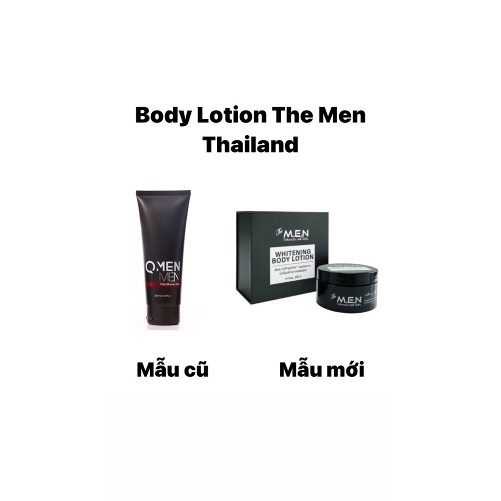 Lotion dưỡng trắng da QMEN - Dưỡng Da Nam Qmen - The Men New