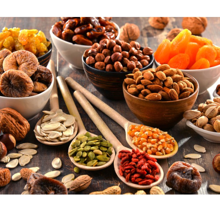Bán Lẻ 100g Nuts Mix Hạt dinh dưỡng Hữu Cơ ( Chia Gói Nhỏ)