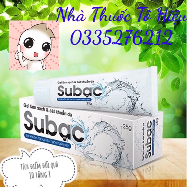 Subac- gel sát khuẩn