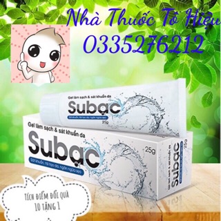 Subac- gel sát khuẩn