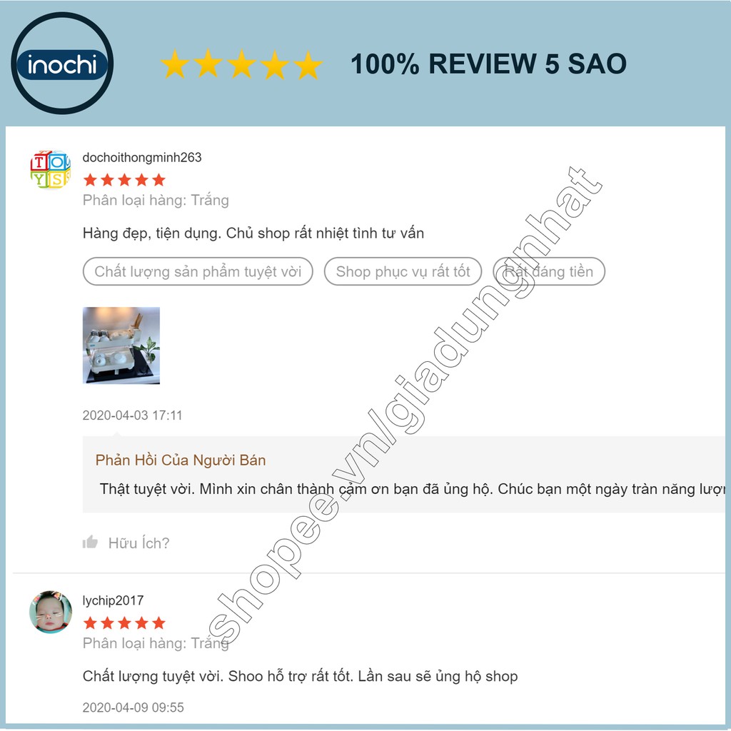Kệ Để Chén Bát Nhựa Inox 2 Tầng Inochi Có Khay Thoát Nước Thông Minh Dùng Để Làm Giá Úp Bát Đĩa Chén Đũa Trên Chậu Rửa | BigBuy360 - bigbuy360.vn
