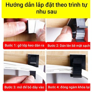 Kẹp dây điện phi 10 tiện dụng
