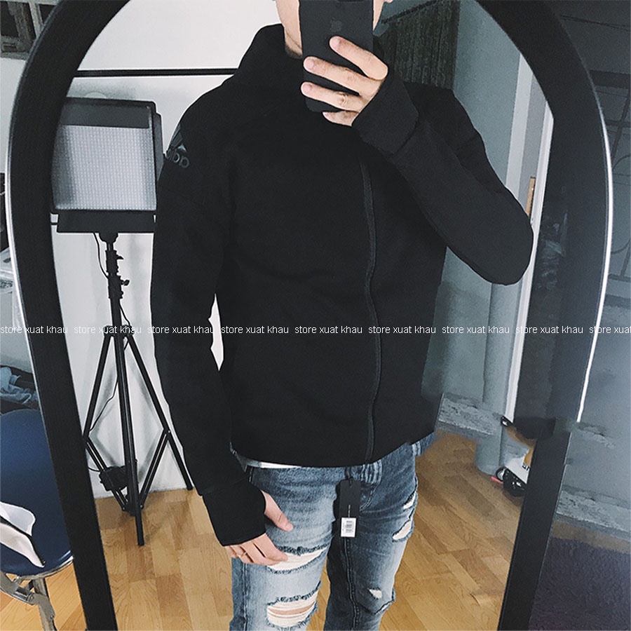 ÁO KHOÁC ZNE HOODIE DAS XUẤT XỊN CHẤT DÀY DẶN ĐỨNG FORM - Hàng nhập khẩu