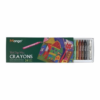 Bút sáp MANGO 24 màu - MANGO CRAYONS
