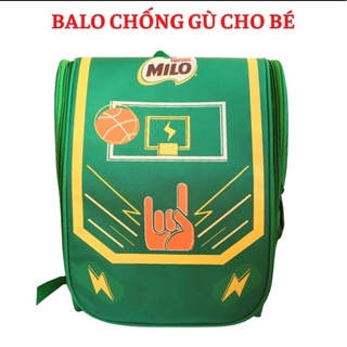Balo chống gù cho bé quà tặng từ milo