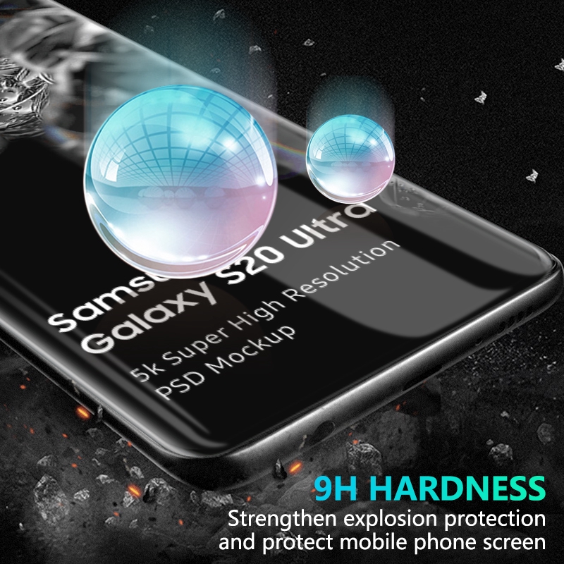 Miếng Dán Bảo Vệ Màn Hình Cho Samsung Galaxy S20 Ultra Plus S10 S9 S8 10d