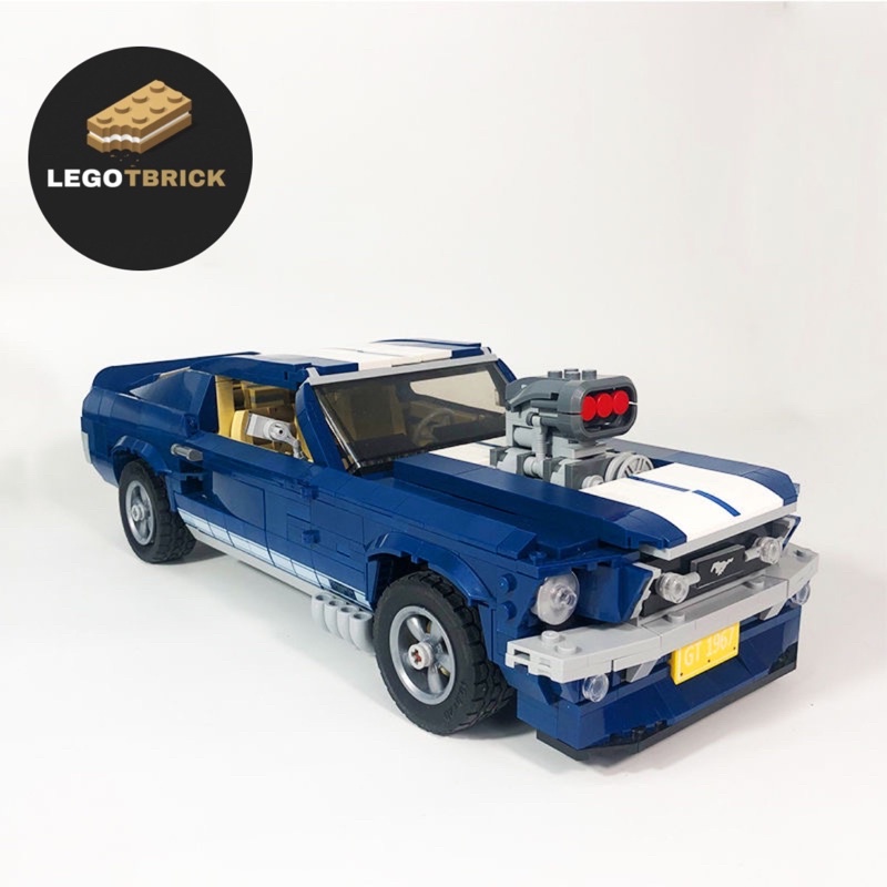 Đồ chơi lắp ráp mô hình thông minh Xe đua cổ điển Ford Mustang Tbrick
