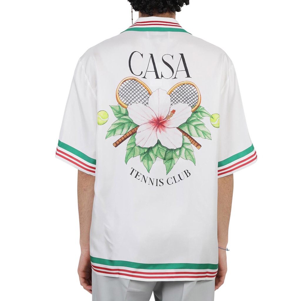 Áo sơ mi Casablanca tennis club shirt ss21