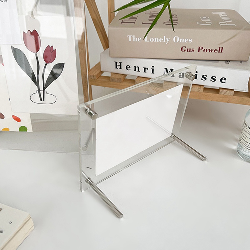 Khung Ảnh Để Bàn Bằng Acrylic Trong Suốt Dùng Trang Trí Nhà Cửa