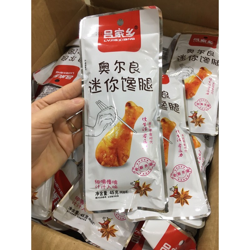 1 cái đùi gà tẩm mật ong cay Tứ Xuyên