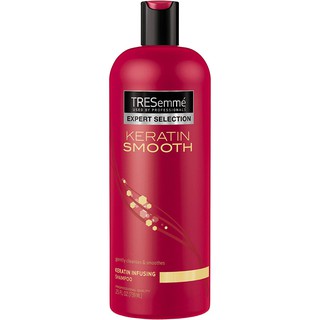 Dầu Gội Salon Giúp Mượt Tóc Tresemme Keratin Smooth Shampoo 591ml/739ml (Mỹ)