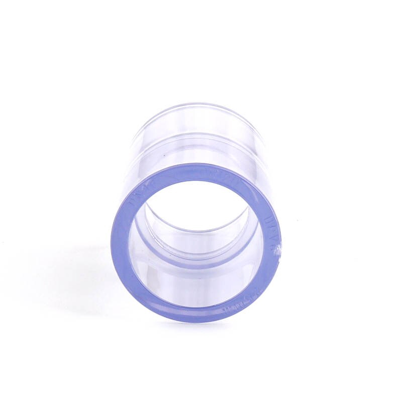 1 Đầu Nối Ống Nước Bằng Nhựa PVC Trong Suốt Đường Kính 20-50mm