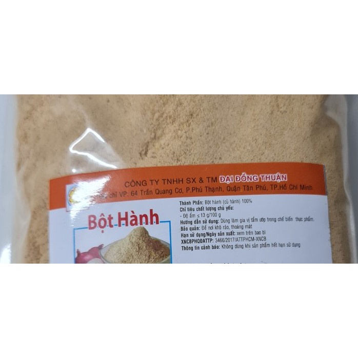 [GÓI LỚN 1 Kg] Bột hành tây thực phẩm [VN] ĐẠI ĐỒNG THUẬN Onion Powder (ddt-hk)