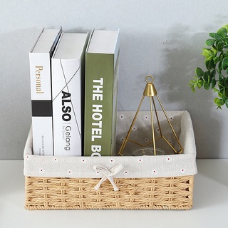 Giỏ đan mây thủ công đựng trái cây/đồ ăn vặt