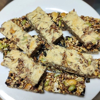 [ 500g ] Thanh Gạo Lứt mix Hạt Dinh Dưỡng & Thanh Chà bông - Ăn kiêng giảm cân