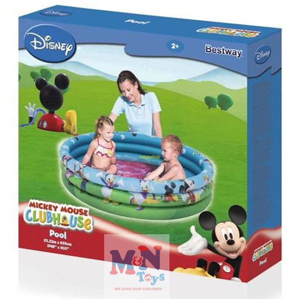 Bể bơi phao Hình Chuột Mickey 3 Tầng