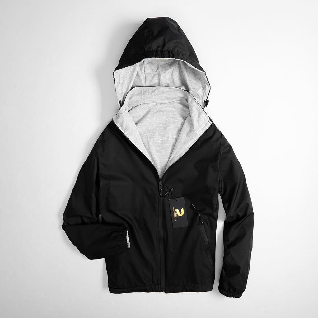 12.12 [FULL HỘP] Áo Gió Lót Cotton Vải Vân Gạo Cao cấp Pmax Nam Nữ,Mũ Tháo Rời, Chống Nước,Chống Gió