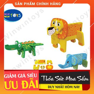 Đồ Chơi Gỗ Thú Lắp Ráp 3D Winwintoys - 60532