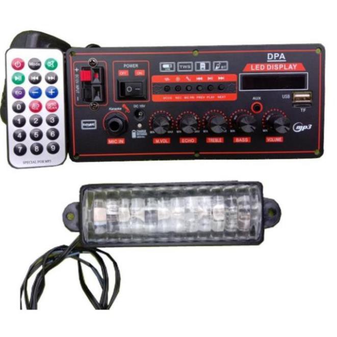 Mạch loa kéo HA8622 ngang kèm led