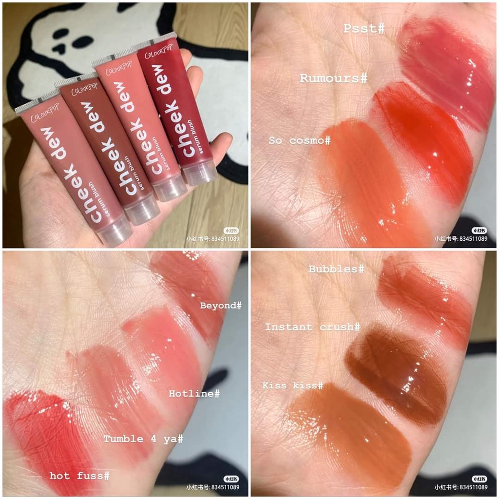 [CÓ SẴN] Màu má dạng lỏng Colourpop Serum Blush - Cheek Dew | BigBuy360 - bigbuy360.vn