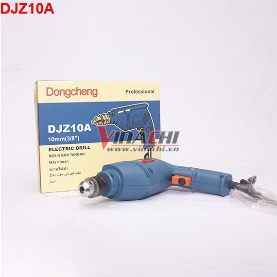 Máy Khoan Dongcheng DJZ10A - Máy Khoan Cầm Tay Thiết Kế Nhỏ Gọn Giá Rẻ