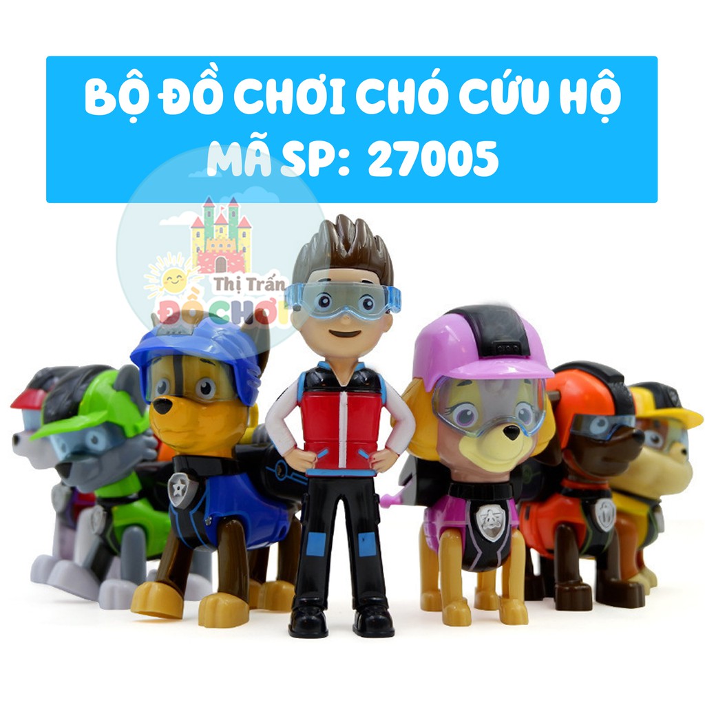 Đồ chơi chó cứu hộ paw patrol cho bé 27005 - Thị trấn đồ chơi