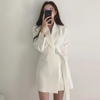 ĐẦM VEST KÈM BELT (KÈM HÌNH THẬT)