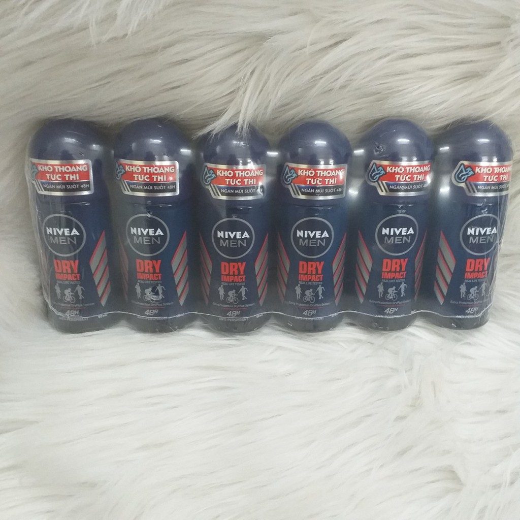 Lăn khử mùi Nivea Men khô thoáng 50ml