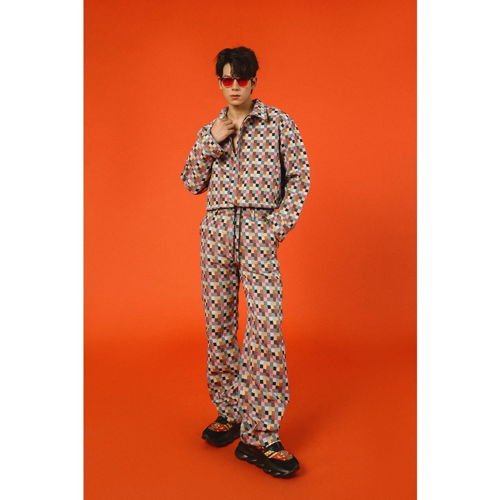 QUẦN DÀI HOẠ TIẾT CARO NHIỀU MÀU