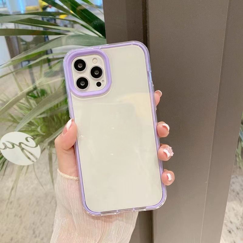 Ốp Điện Thoại Silicon 3 Trong 1 Cho iPhone 6S/6SPLUS/7G/7PLUS/8G/8PLUS/SE2/XS/XR/XSMAX/11/11PRO/11PROMAX/12PROMAX/12MINI/13/13PRO/13MINI